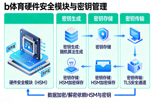 b体育硬件安全模块与密钥管理概念图