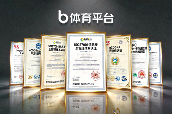 b体育平台展示获得的国际权威安全认证证书